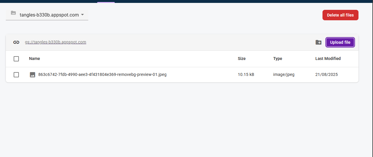 Processing complete (note size reduction)